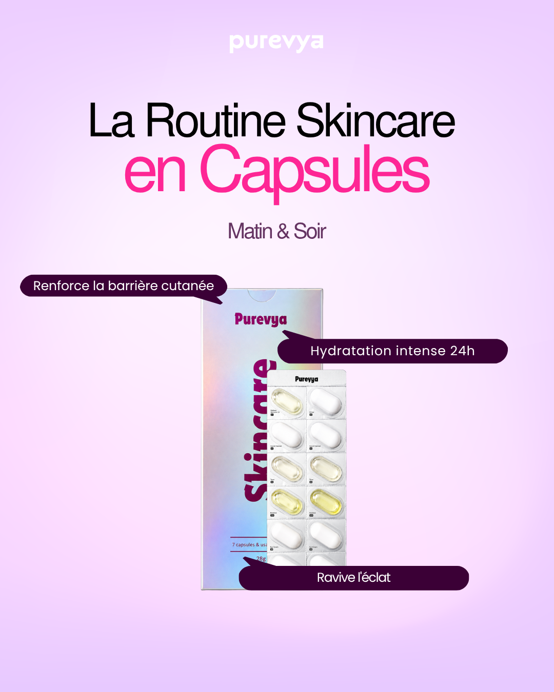 La Routine Skincare en Capsules - Matin & Soir